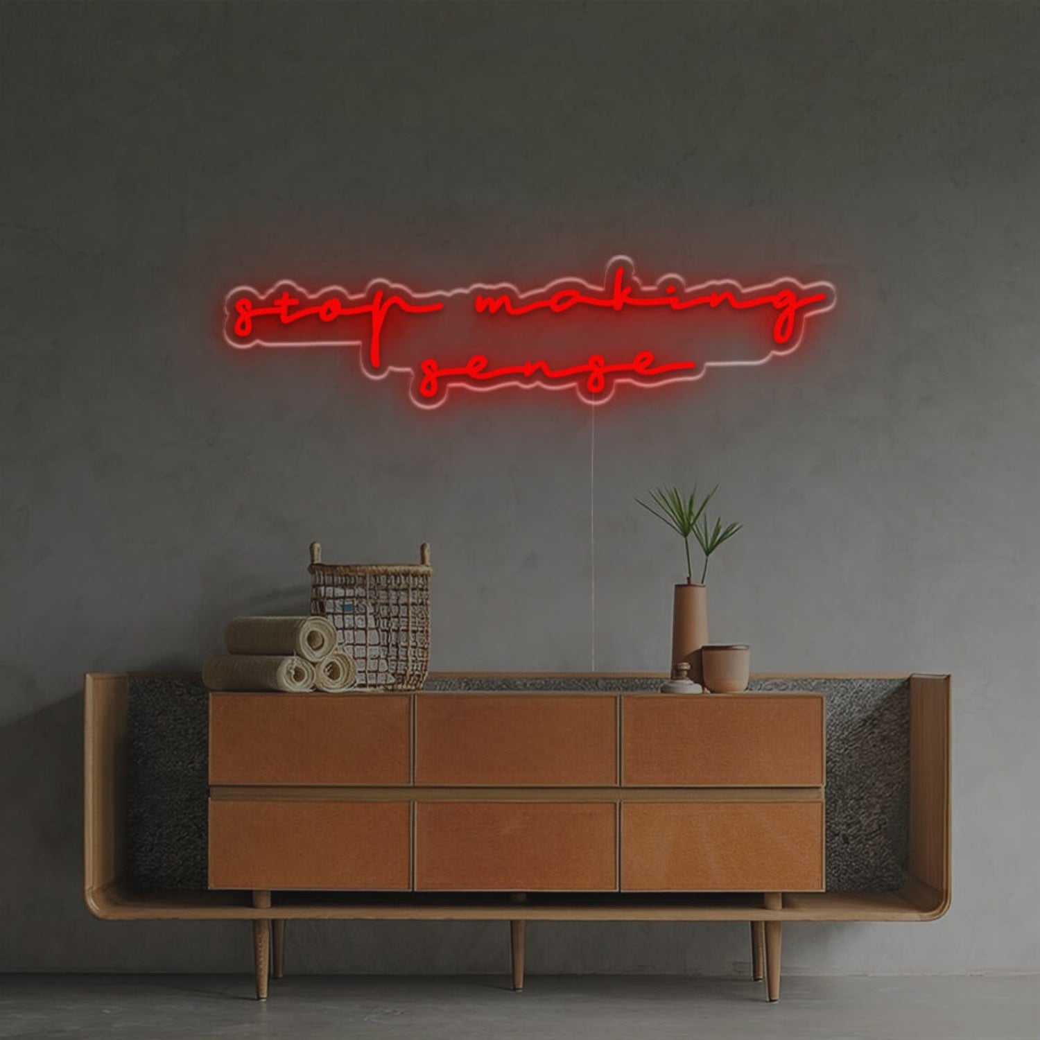 Stop Making Sense Led Neon Sign | Shineneon
