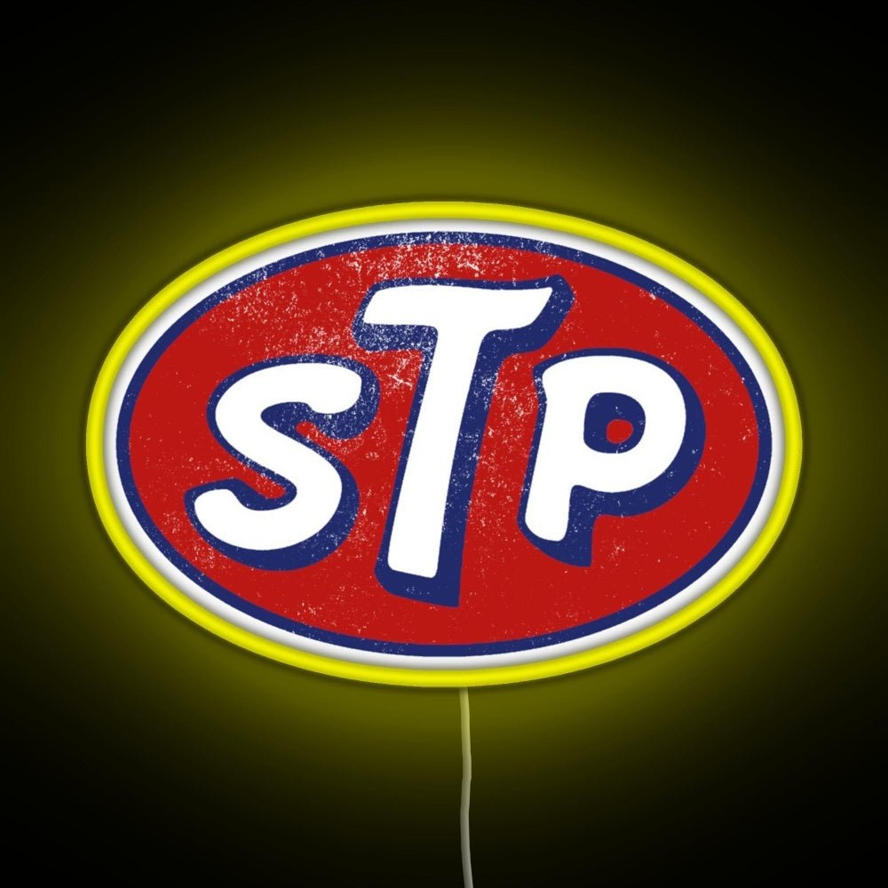 Stp March Logo Vintage Rgb Led Neon Sign Pop Wall Art - Shineneon