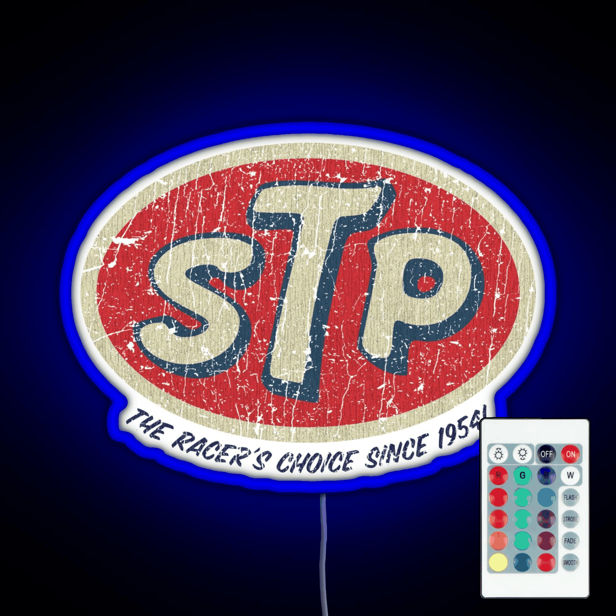 Stp Racer S Choice 1954 Rgb Led Neon Sign Pop Wall Art