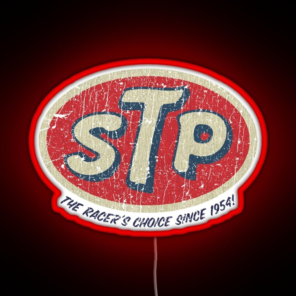 Stp Racer S Choice 1954 Rgb Led Neon Sign Pop Wall Art - Shineneon