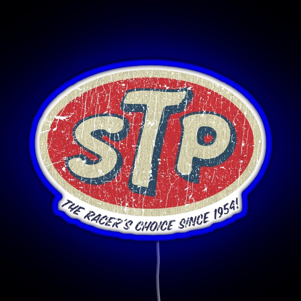 Stp Racer S Choice 1954 Rgb Led Neon Sign Pop Wall Art - Shineneon
