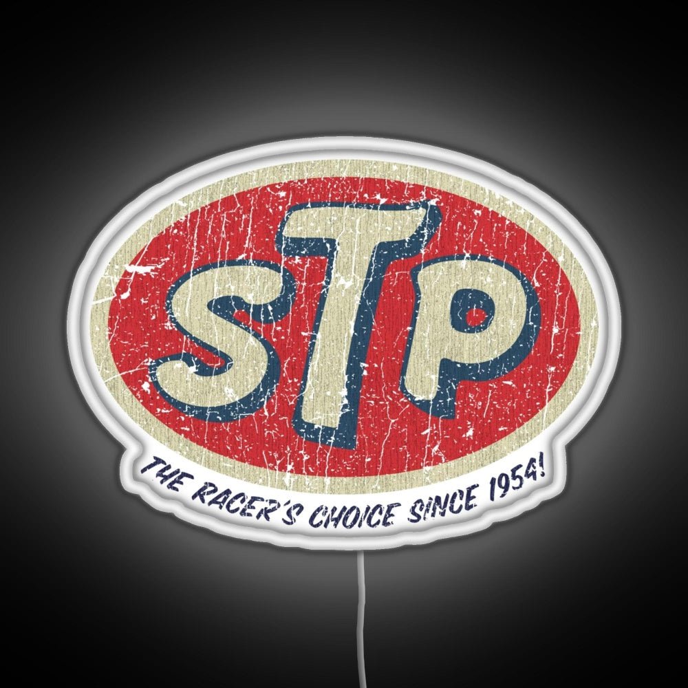 Stp Racer S Choice 1954 Rgb Led Neon Sign Pop Wall Art - Shineneon