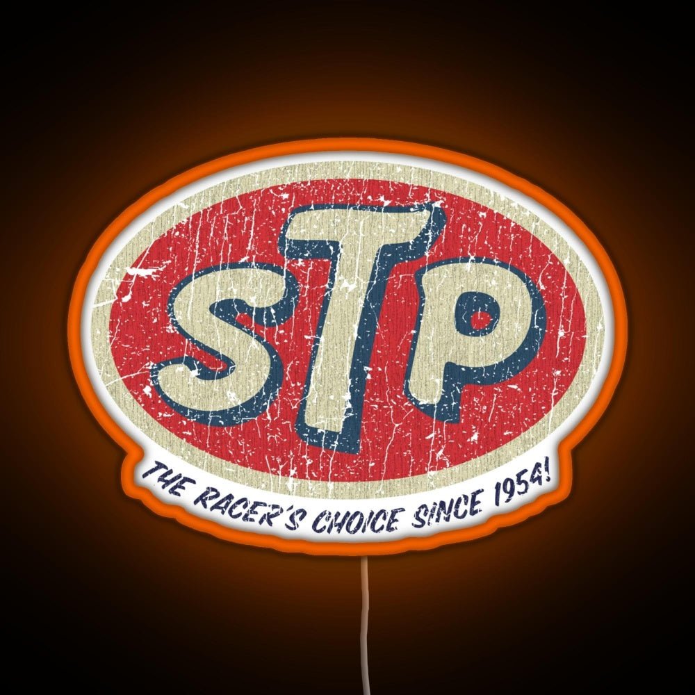Stp Racer S Choice 1954 Rgb Led Neon Sign Pop Wall Art - Shineneon