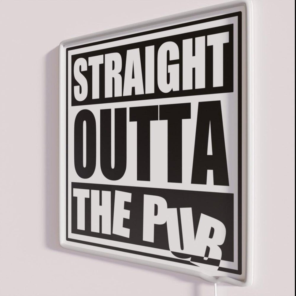Straight Outta The Pub Rgb Led Neon Sign - Shineneon