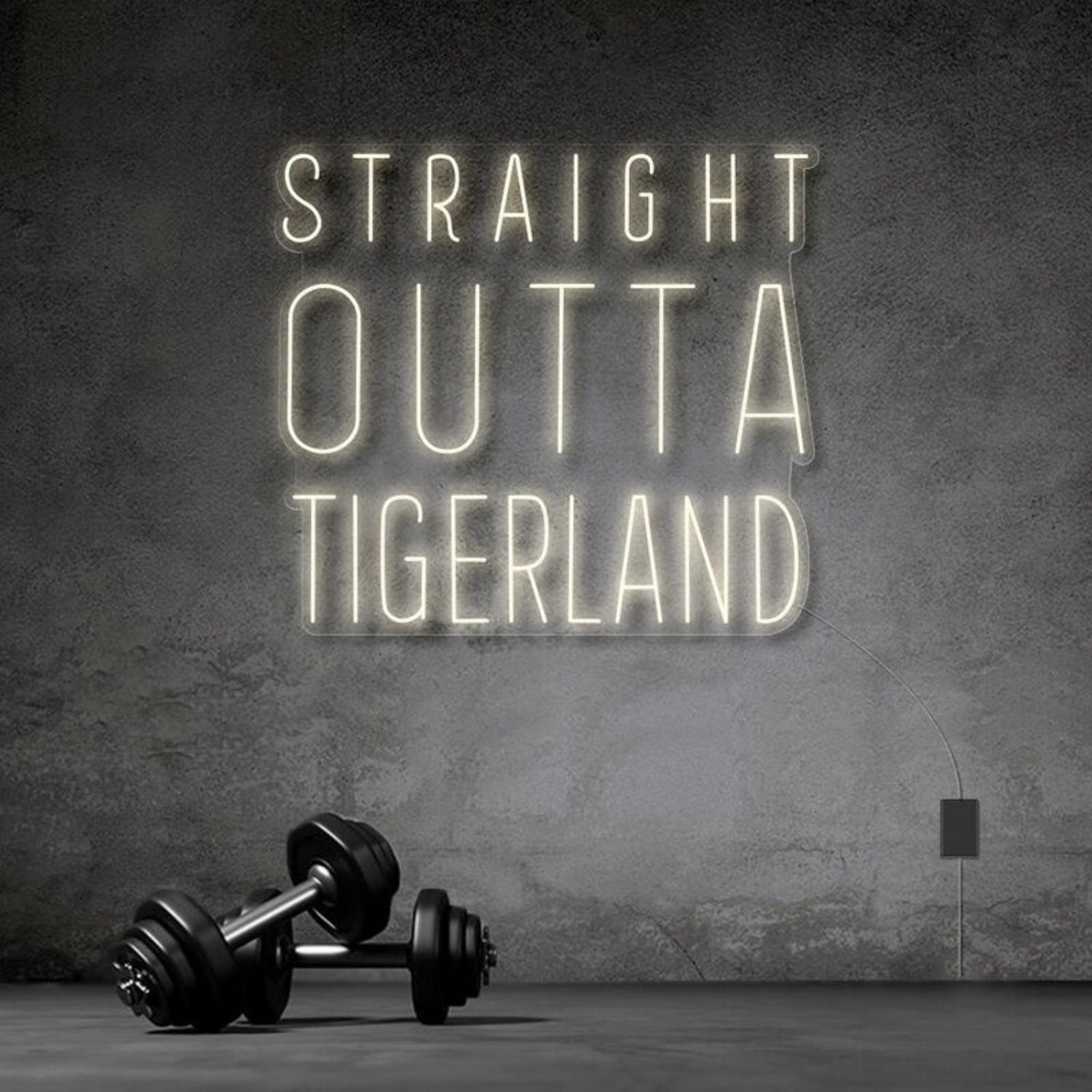 Straight Outta Tigerland Led Neon Sign | Shineneon