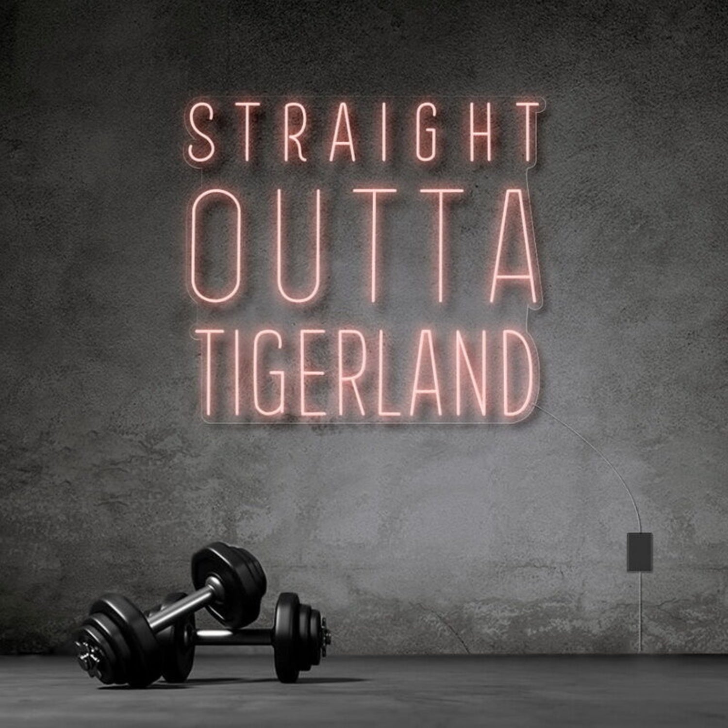 Straight Outta Tigerland Led Neon Sign | Shineneon