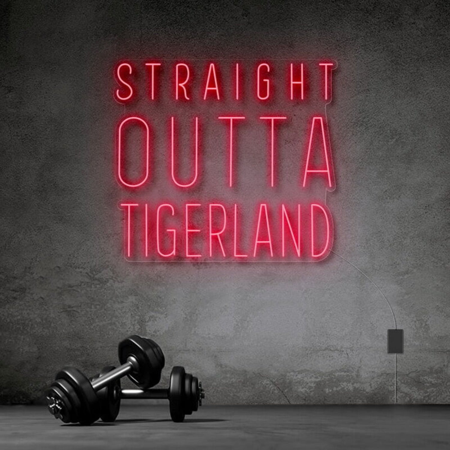 Straight Outta Tigerland Led Neon Sign | Shineneon
