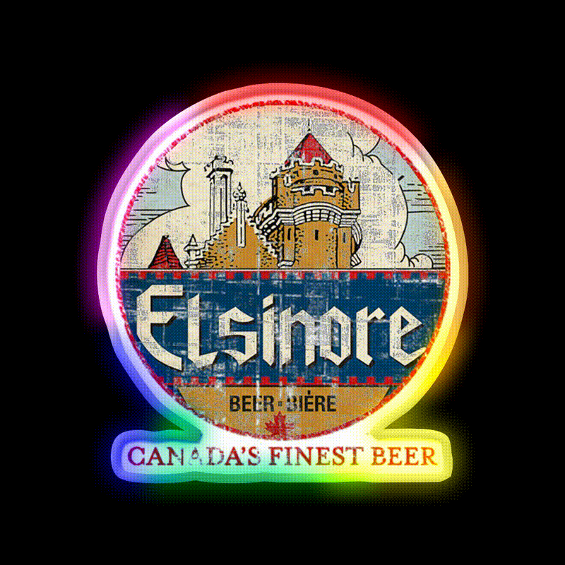Strange Brew Beer Bar Decor Led Neon Sign Rgb Color - LED neon sign close-up detail