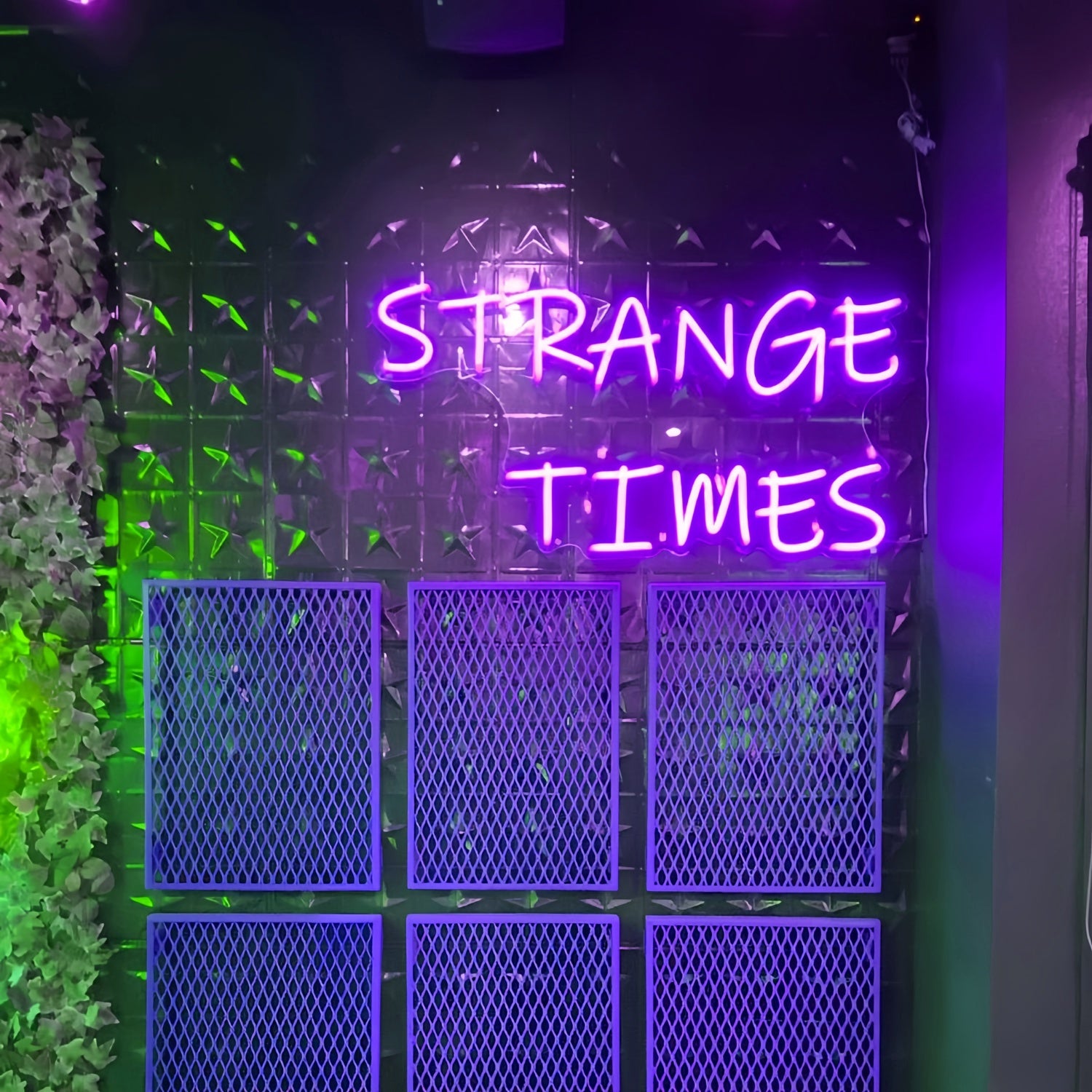Strange Times Illuminate Your Space With An Eccentric Vibe Led Neon Sign | Shineneon