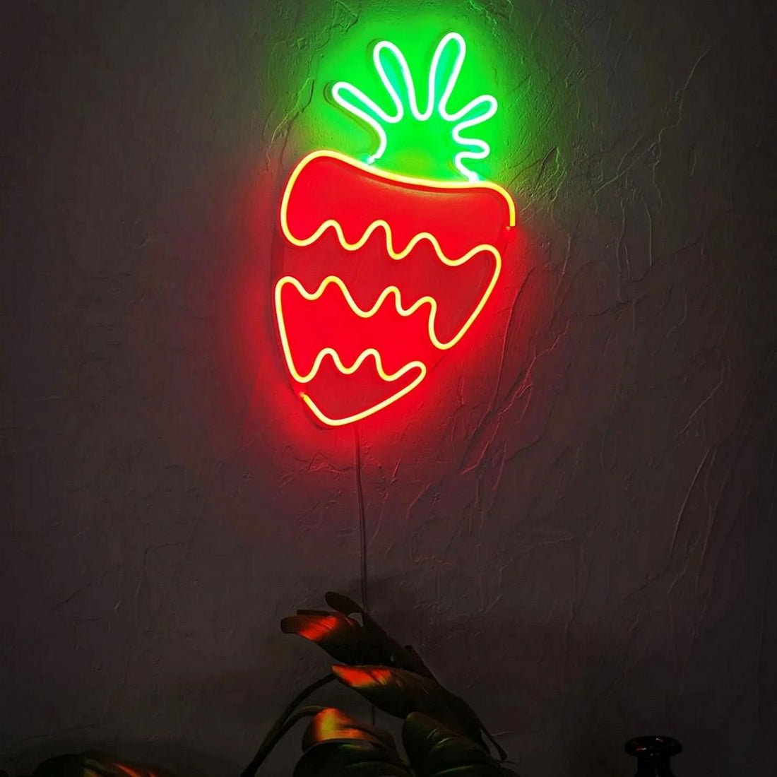 Strawberry Neon Led Business Sign - Shineneon