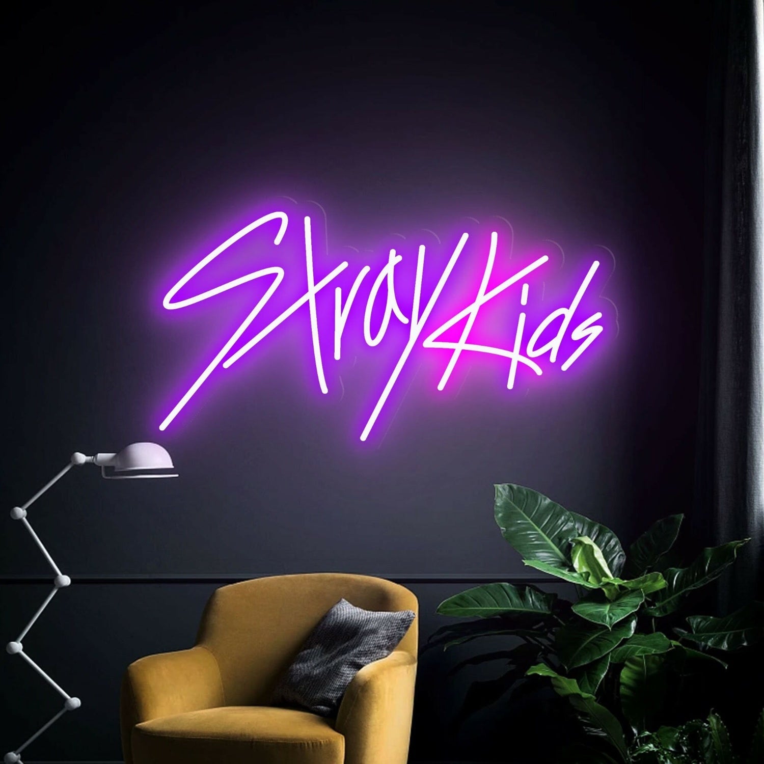 Stray Kids Led Neon Sign K - Pop Room Wall - Shineneon