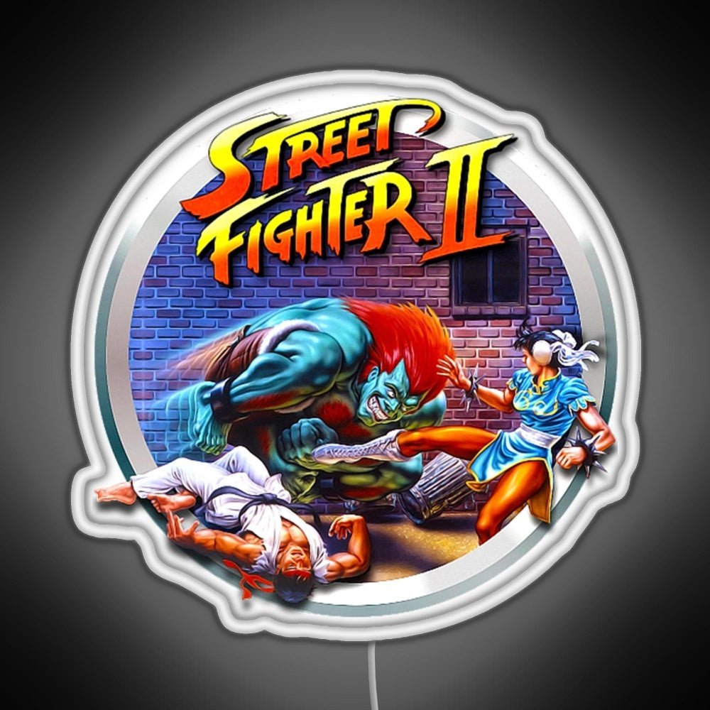 Street Fighter Ii Rgb Neon Sign - Shineneon