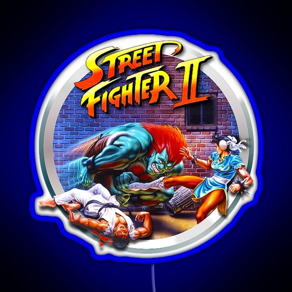 Street Fighter Ii Rgb Neon Sign - Shineneon
