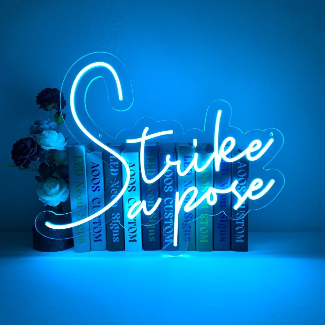 Strike A Pose Led Sign Business Neon Sign - Shineneon