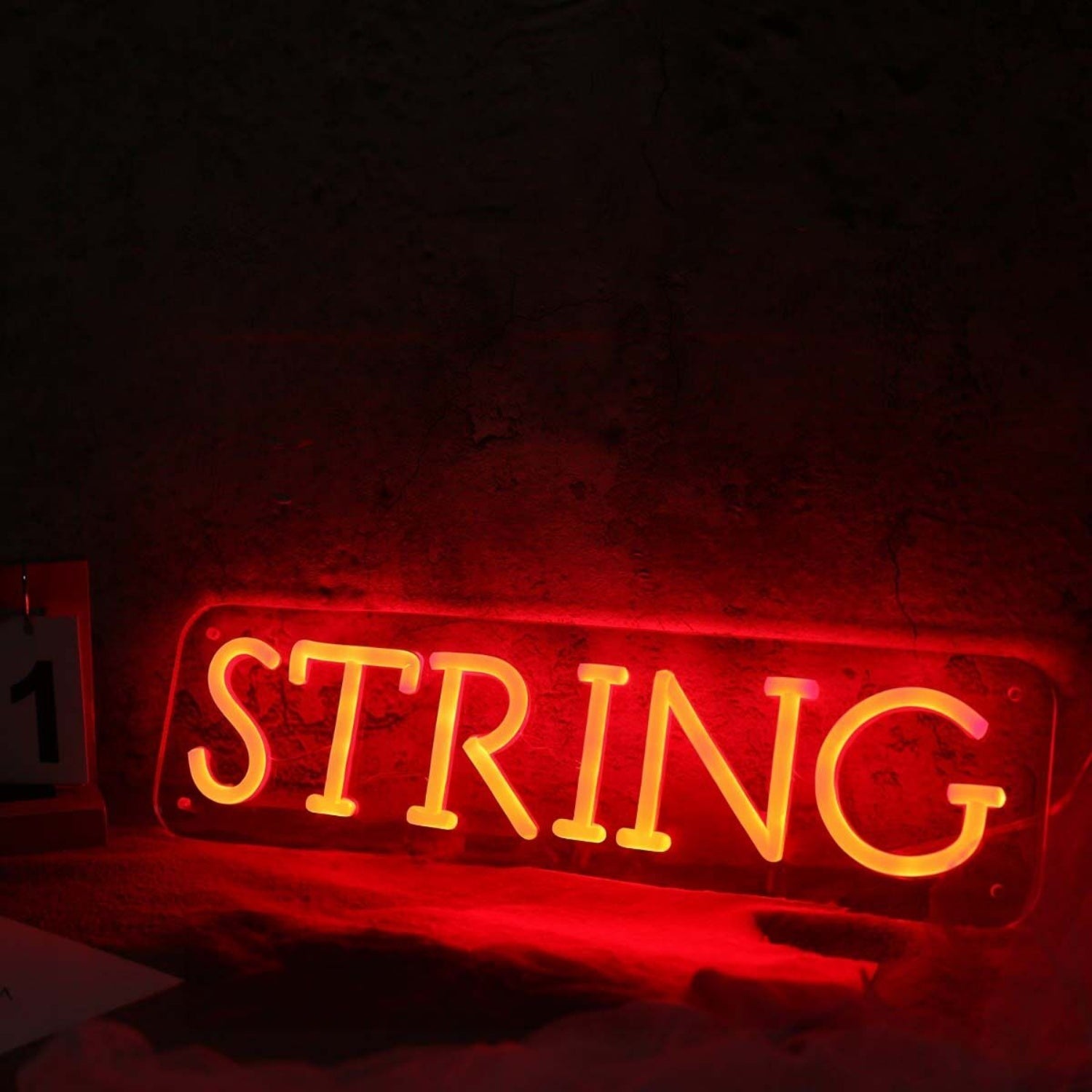 String Red Led Neon Sign - Shineneon