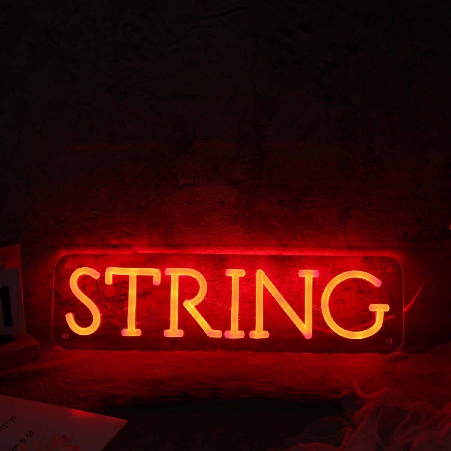 String Red Led Neon Sign - Shineneon