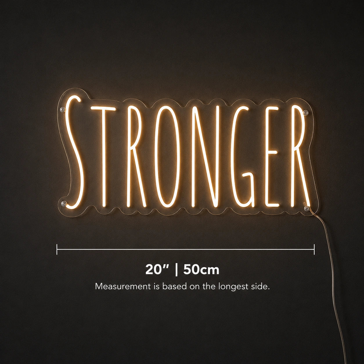 Stronger Neon Sign LED Neon Sign size image