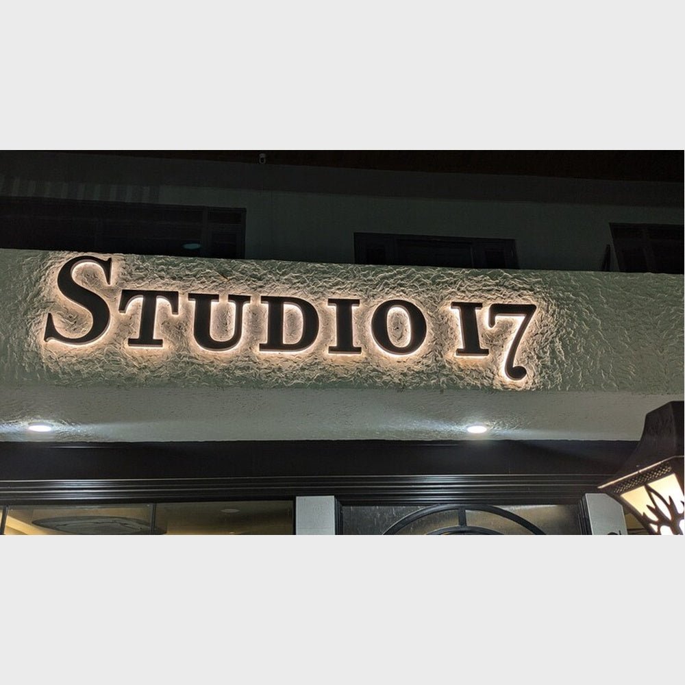 Studio 17 3D Backlit Channel Letters Led Light Sign - Shineneon