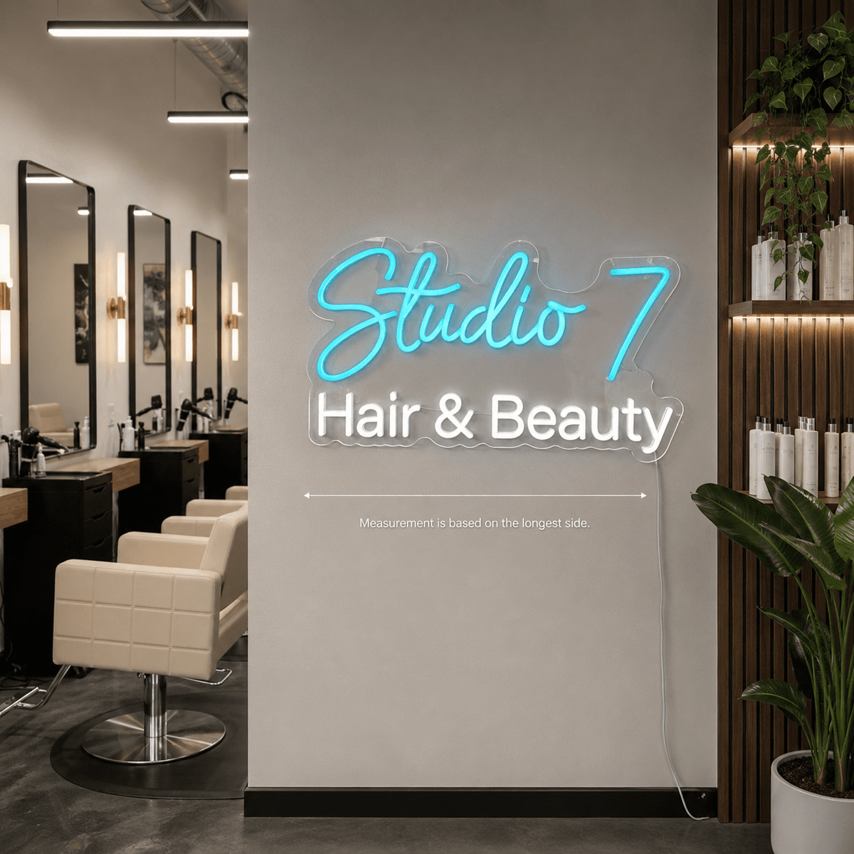 Studio 7 Hair And Beauty LED Neon Sign - Shineneon