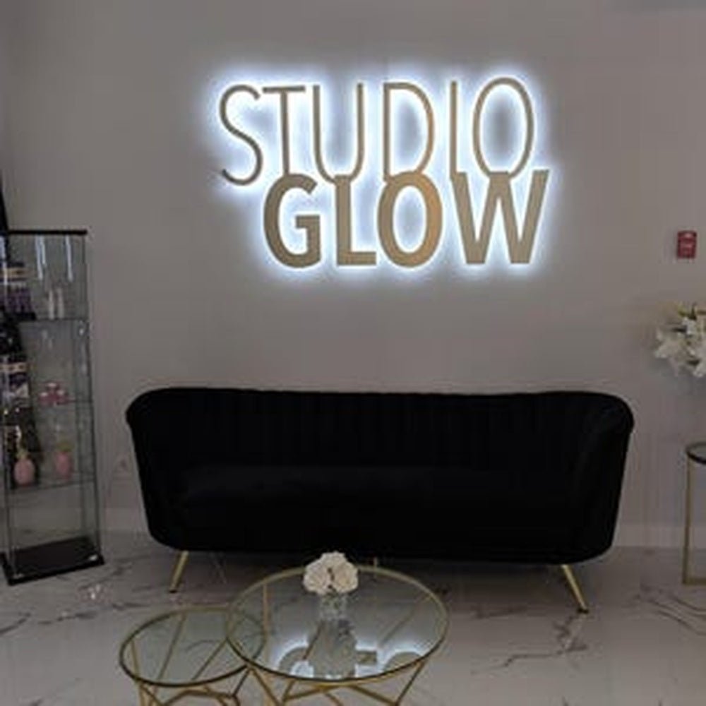 Studio Glow 3D Backlit Channel Letters Led Light Sign - Shineneon
