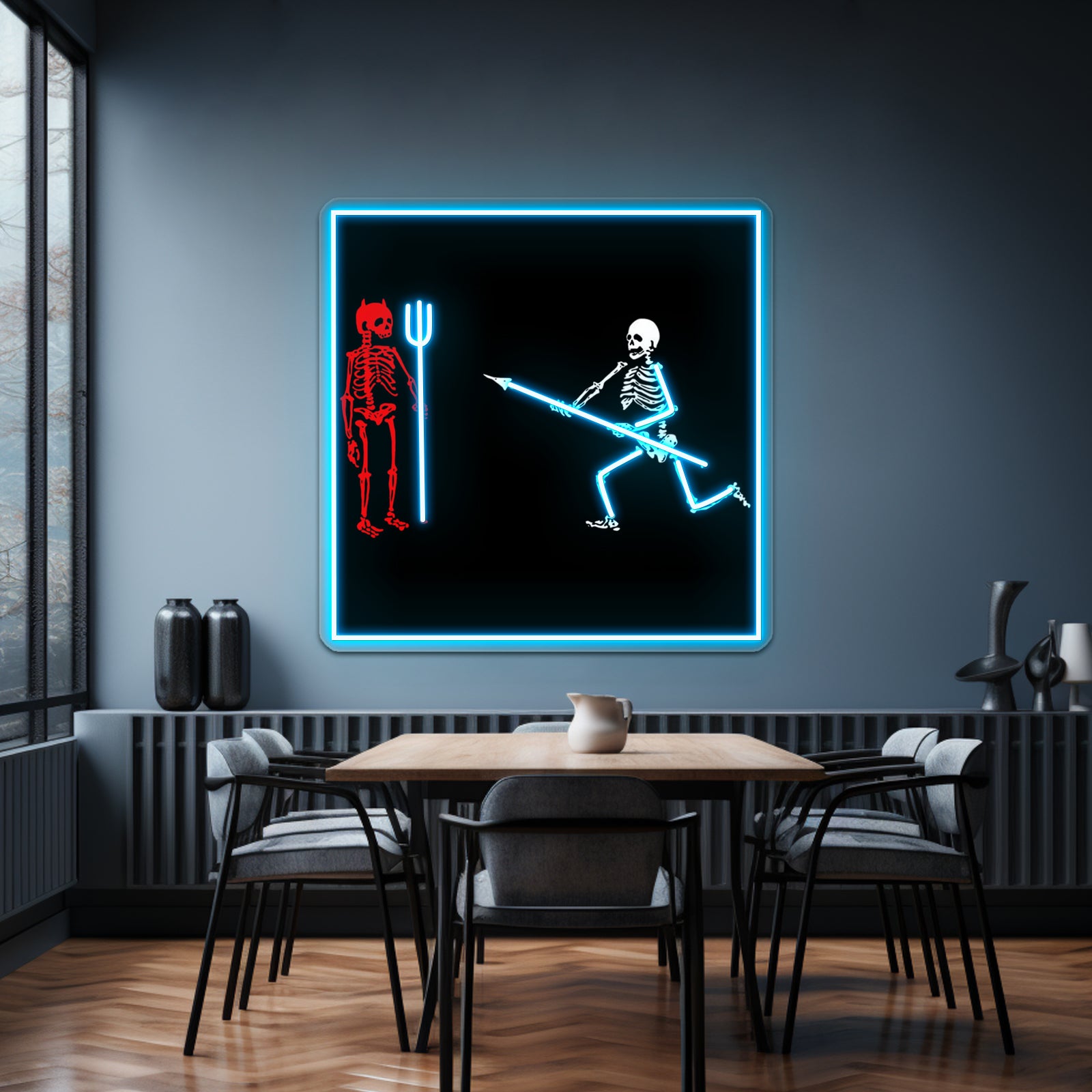 Sturgill Simpson And Skeleton Artwork Neon Signs For Sale | Shineneon