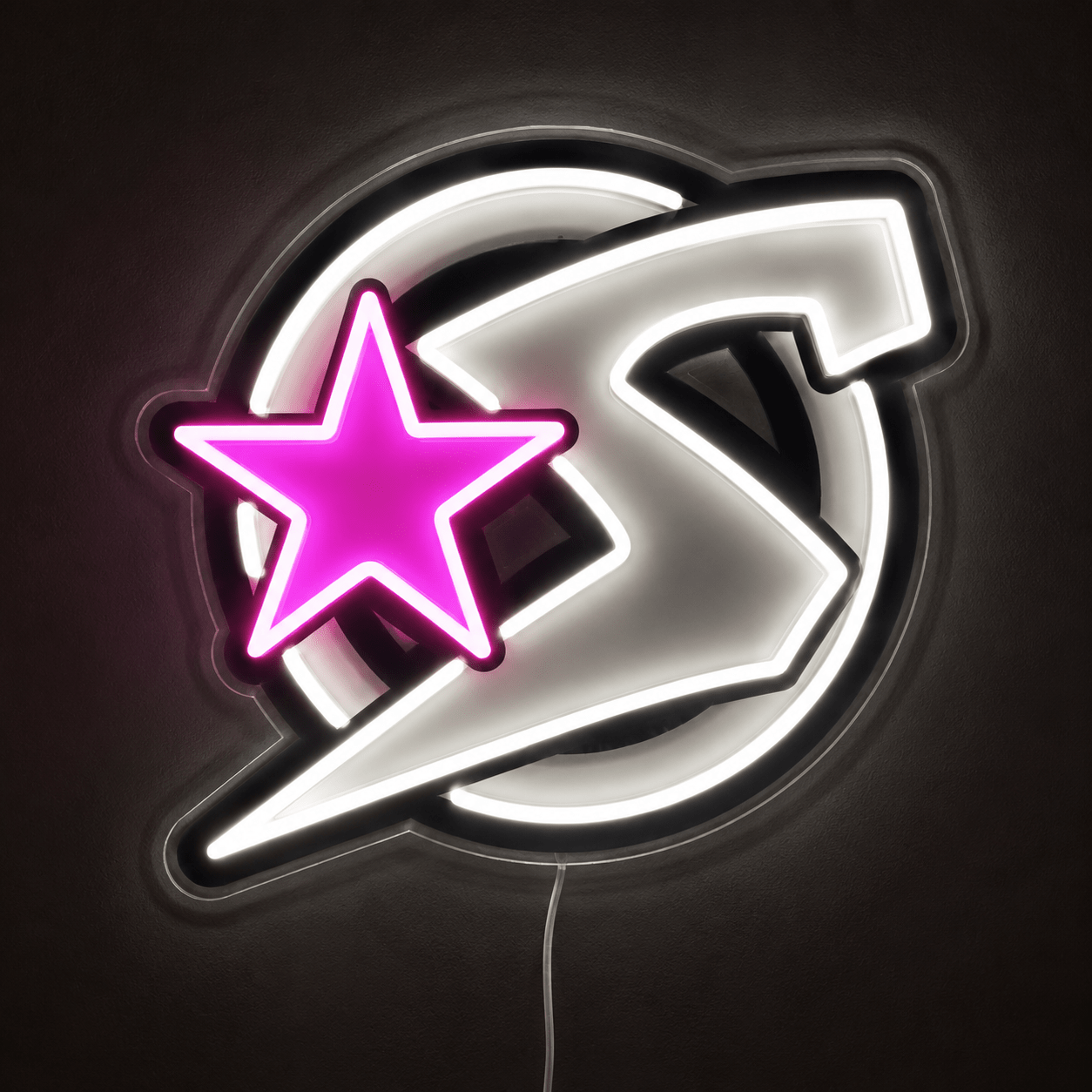 Stylized S Custom Led Neon Sign with 30-inch - Shineneon