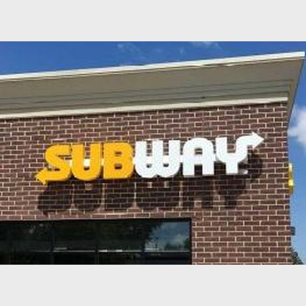 Subway 3D Frontlit Channel Letters Led Light Sign - Shineneon
