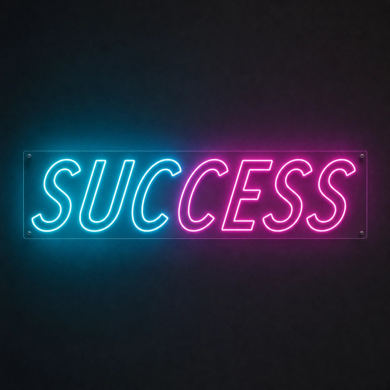 Success LED Neon Sign Garage Man Cave Neon Sign main product image