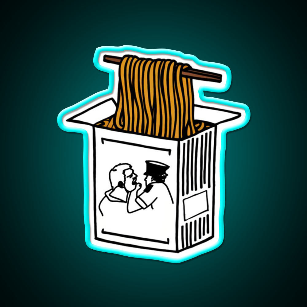 Succulent Chinese Meal Democracy Manifest Led Neon Sign Chinese Food Rgb Color