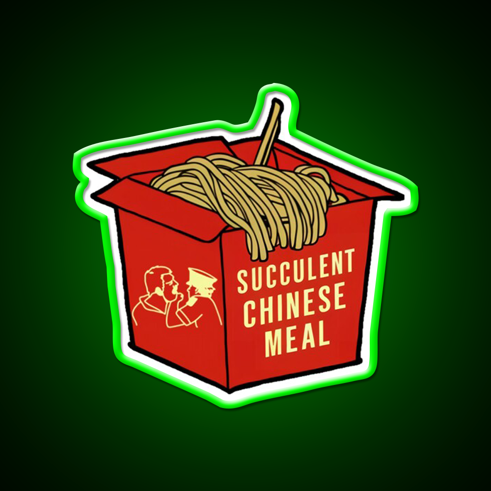 Succulent Chinese Meal Led Neon Sign Chinese Food Rgb Color