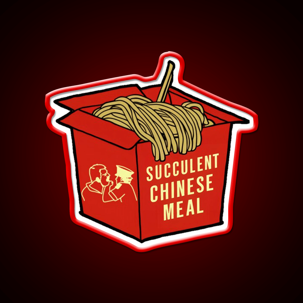 Succulent Chinese Meal Led Neon Sign Chinese Food Rgb Color - Shineneon