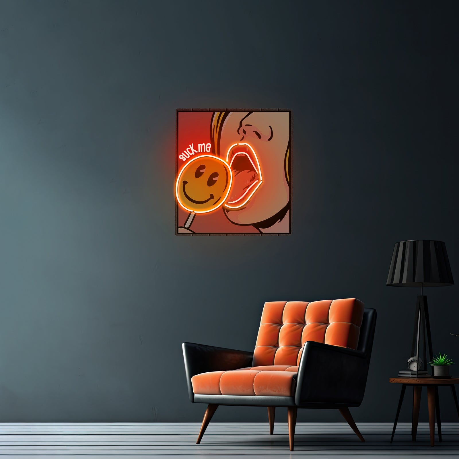 Suck Me Led Neon Artwork For Sale