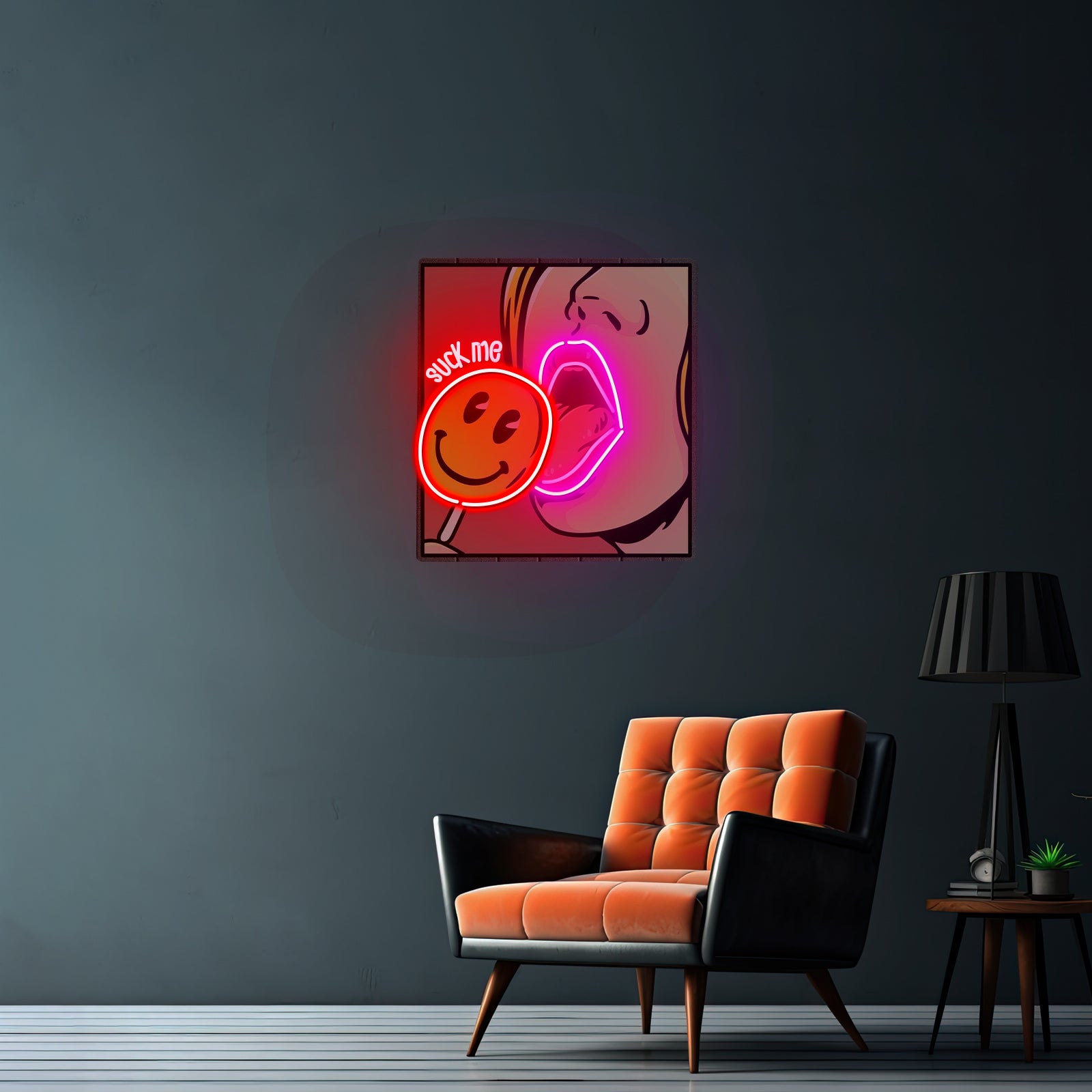 Suck Me Led Neon Artwork For Sale