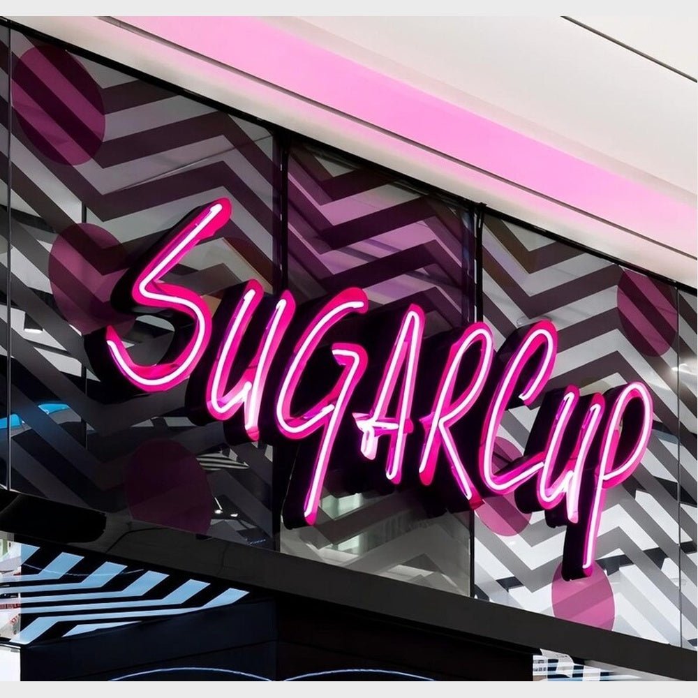 Sugarcup 3D Frontlit Channel Letters Led Light Sign - Shineneon