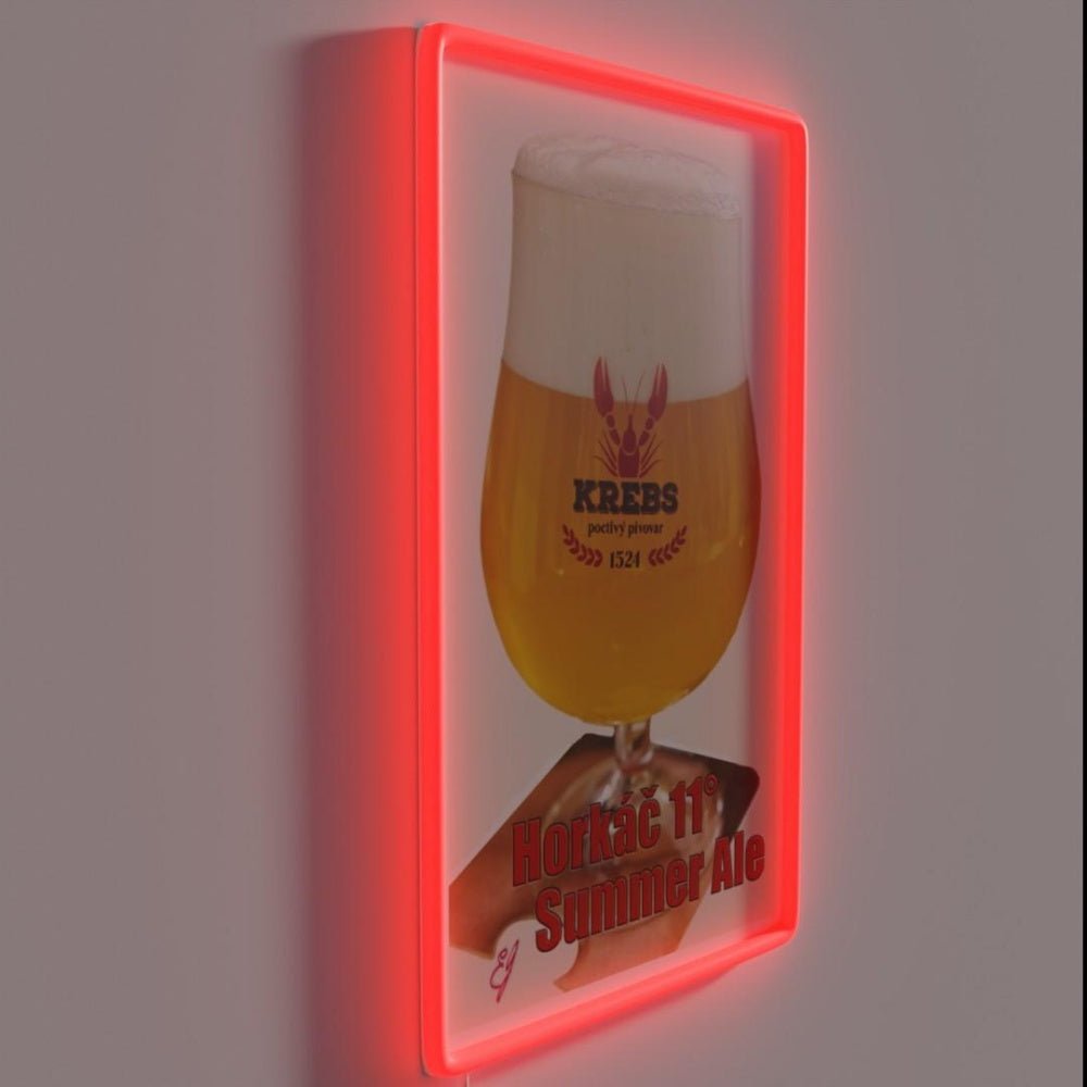 Summer Ale 11 Degrees Rgb Led Neon Sign - Shineneon