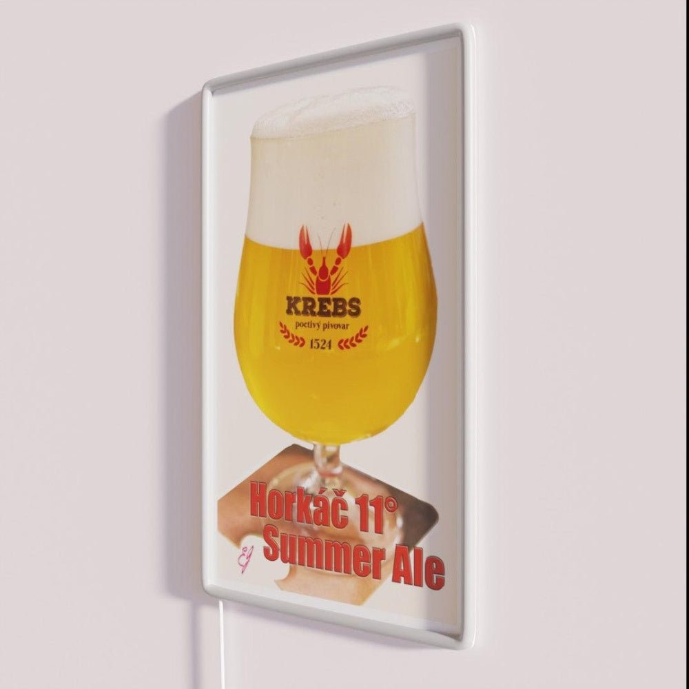 Summer Ale 11 Degrees Rgb Led Neon Sign - Shineneon