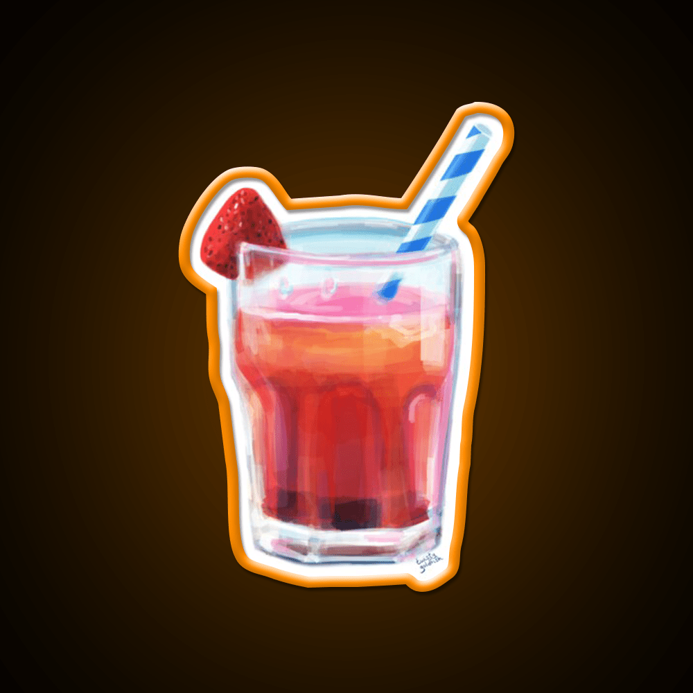 Summer Drink Cocktail Bar Decor Led Neon Sign Rgb Color - Shineneon