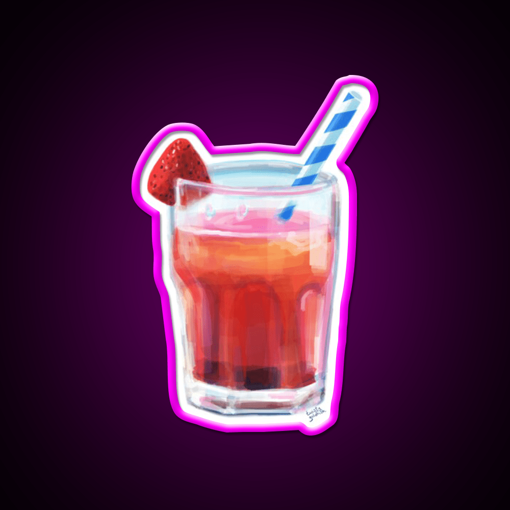 Summer Drink Cocktail Bar Decor Led Neon Sign Rgb Color - Shineneon