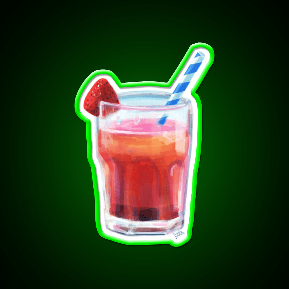 Summer Drink Cocktail Bar Decor Led Neon Sign Rgb Color - Shineneon