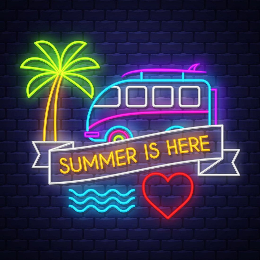Summer Is Here Led Sign Business Neon Sign - Shineneon