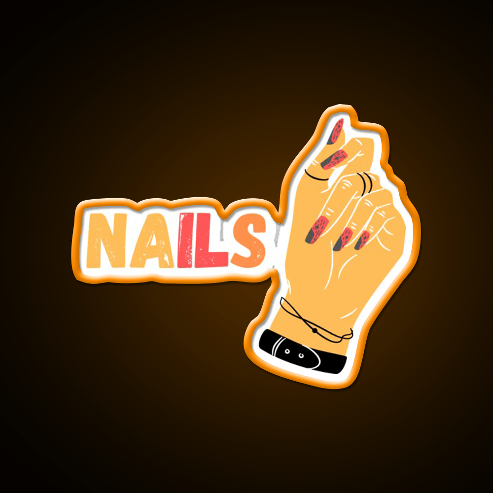 Summer Nails 2023 Nail Salon Led Neon Sign Rgb Color - Shineneon