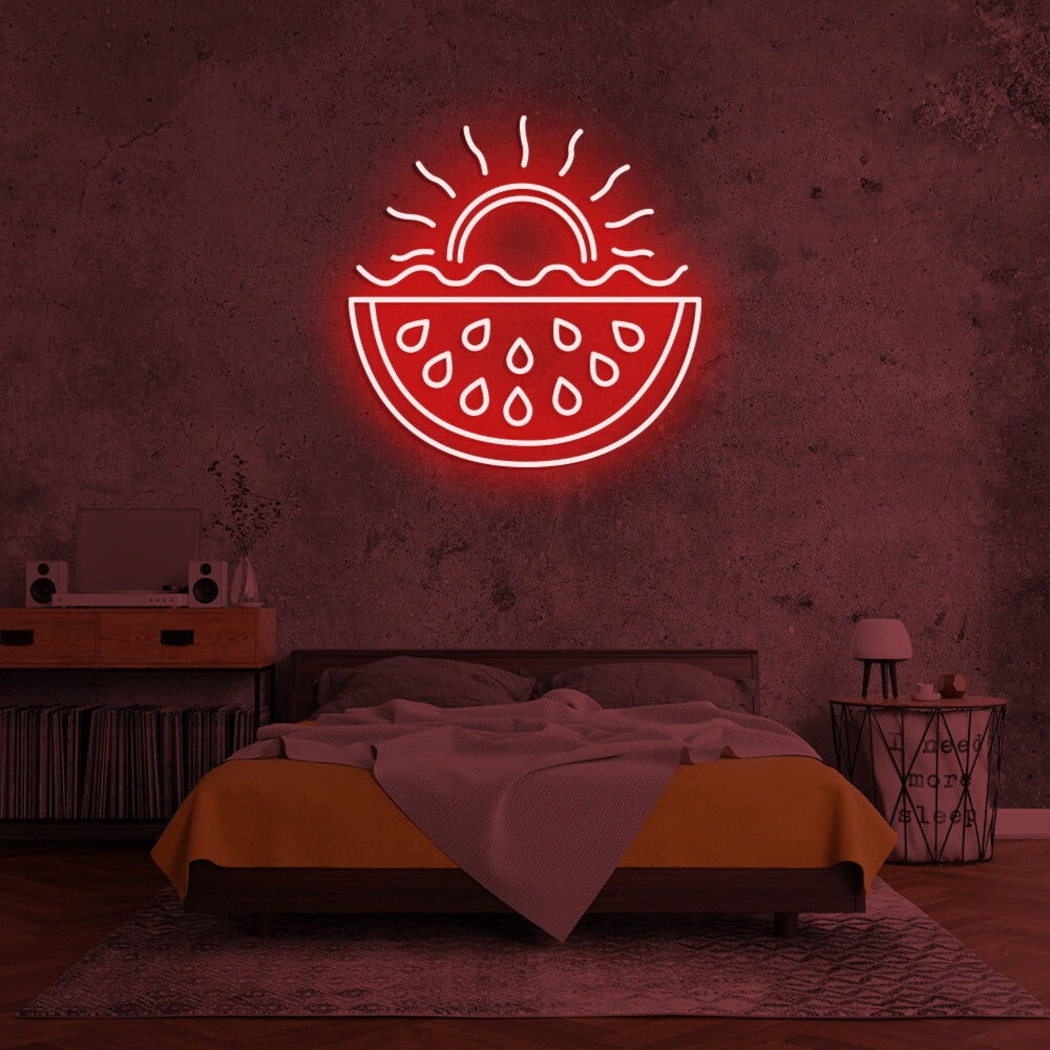 Summer Party With Watermelon Led Neon Sign | Shineneon