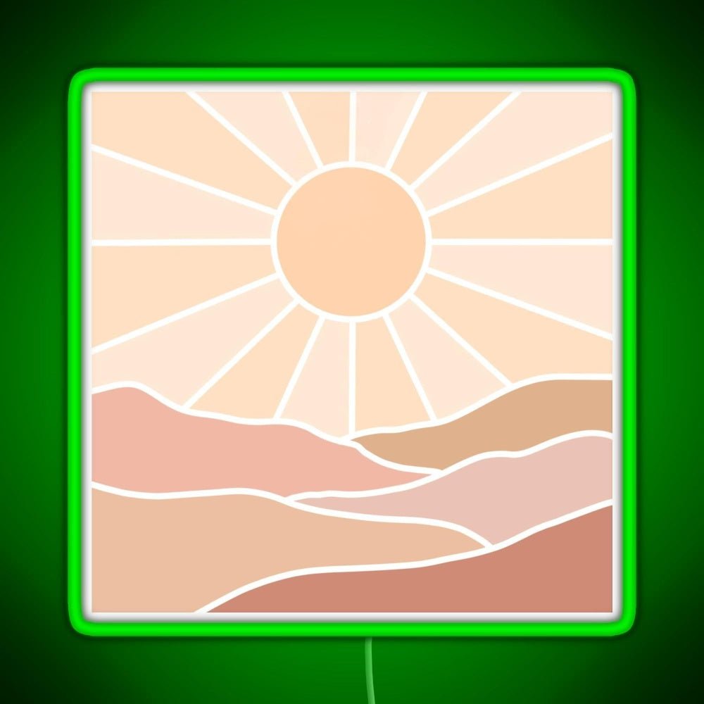 Summer Sunset Rgb Neon Sign - Shineneon