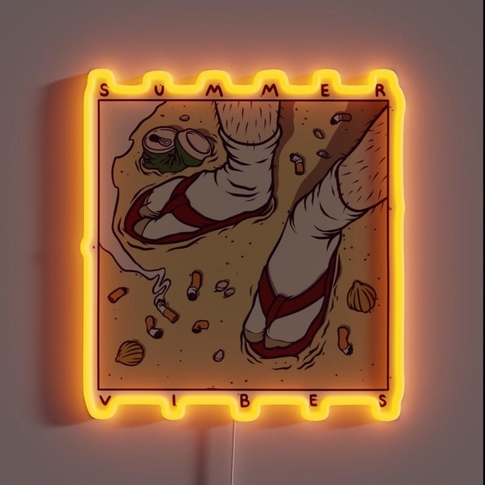 Summer Vibes Rgb Led Neon Sign - Shineneon