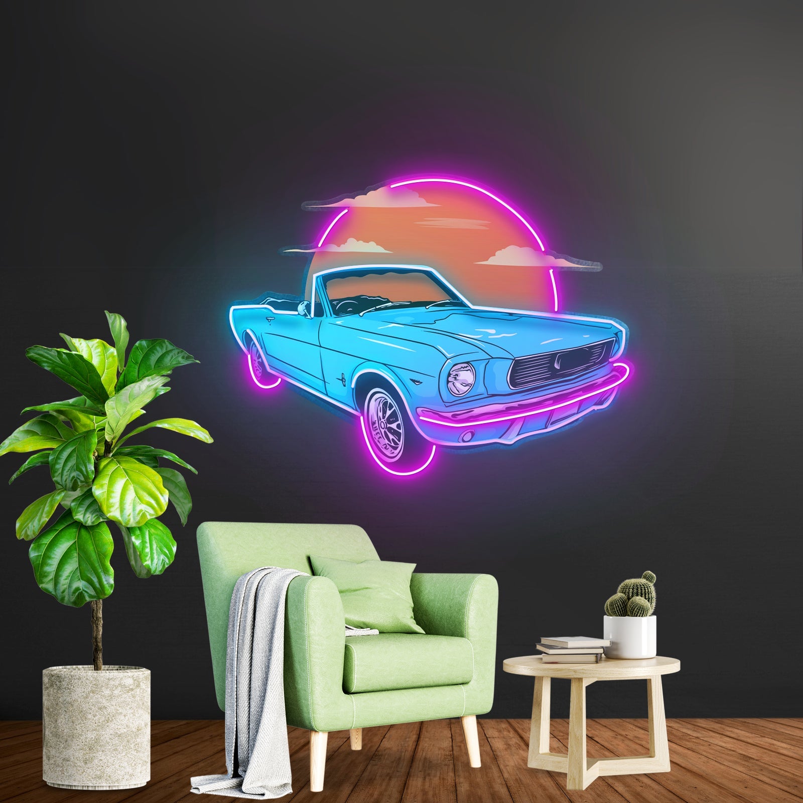 Summer Vintage Car Led Neon Sign Light Custom Led Signs - Shineneon