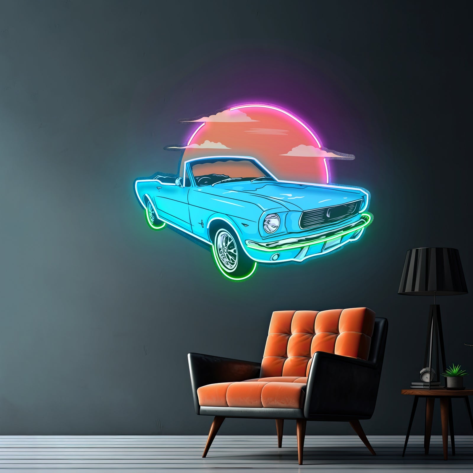 Summer Vintage Car Led Neon Sign Light Custom Led Signs - Shineneon