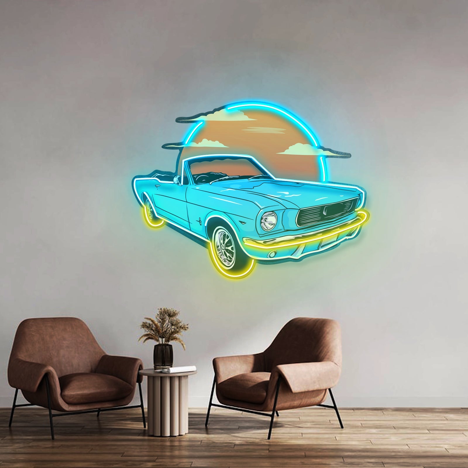 Summer Vintage Car Led Neon Sign Light Custom Led Signs - Shineneon