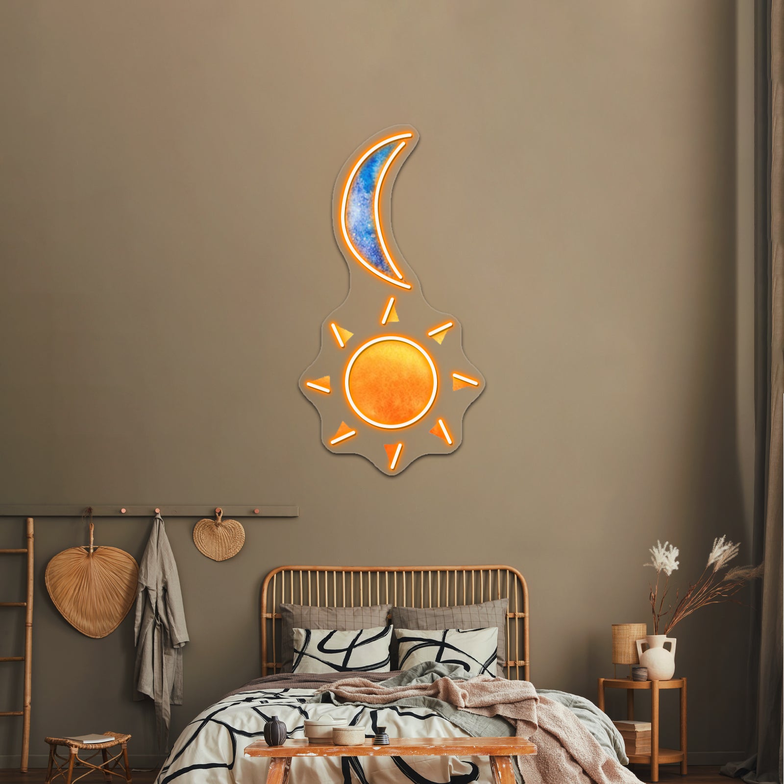 Sun And Moon Artwork Neon Signs For Sale | Shineneon