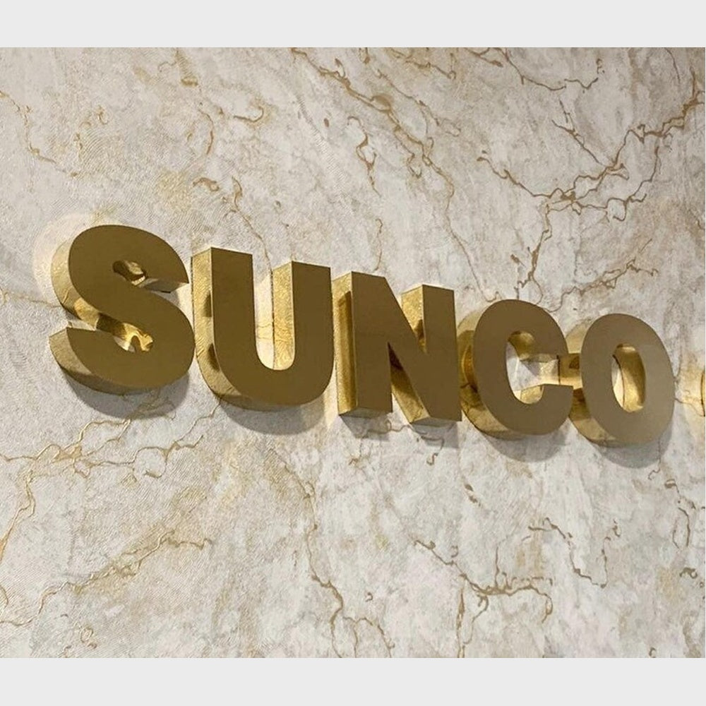 Sunco 3D Backlit Channel Letters Led Light Sign