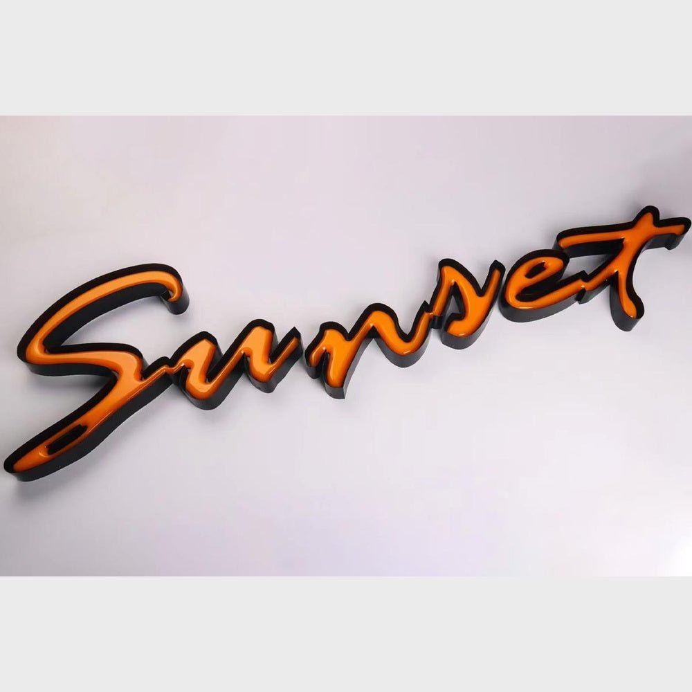 Sunnest 3D Frontlit Channel Letters Led Light Sign - Shineneon